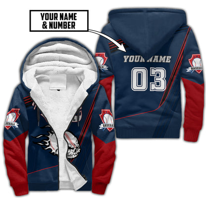 Customize Name & Number Baseball Hoodie Shirts For Men And Women DD1112202HH