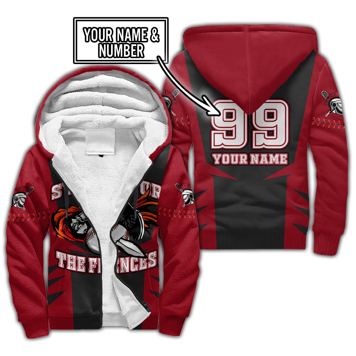 Customize Name & Number Baseball Hoodie Shirts For Men And Women NTN1211202HHND