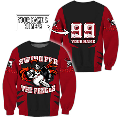 Customize Name & Number Baseball Hoodie Shirts For Men And Women NTN1211202HHND