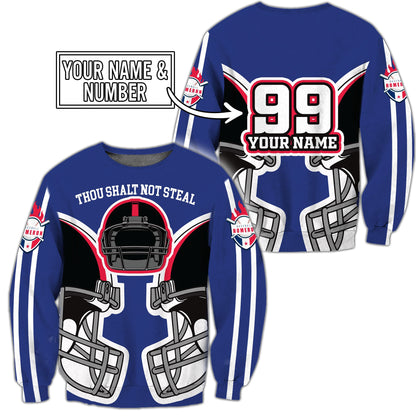 Customize Name & Number Baseball Hoodie Shirts For Men And Women NTN1211206HH