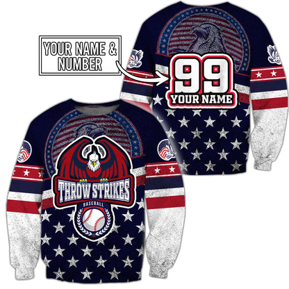 Customize Name & Number Baseball Hoodie Shirts For Men And Women NTN1212201HH