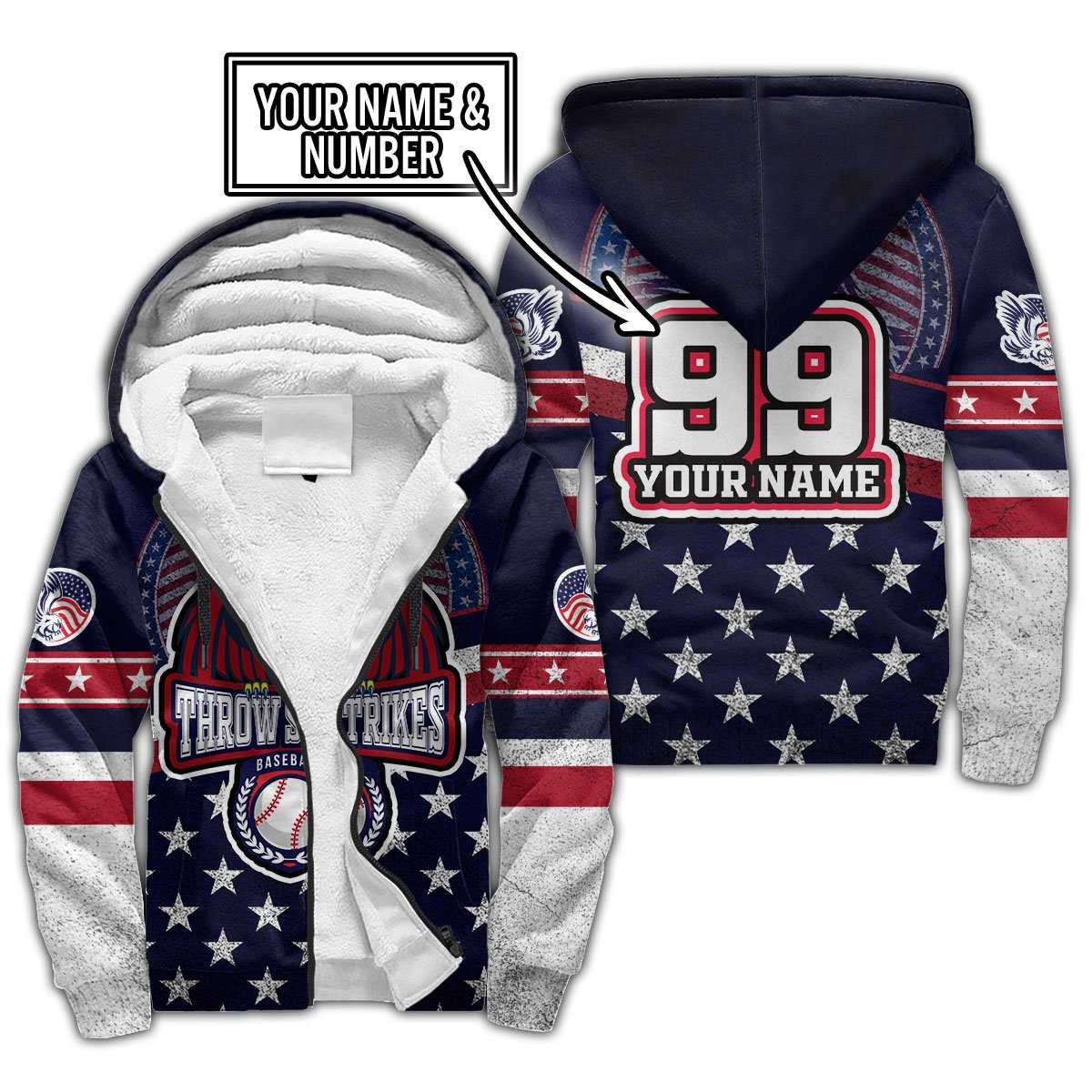 Customize Name & Number Baseball Hoodie Shirts For Men And Women NTN1212201HH