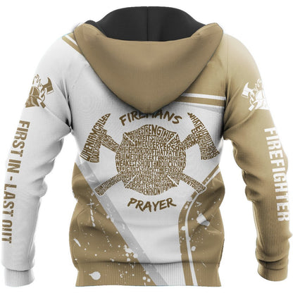 Customize Name Firefighter Hoodie For Men And Women TR1512203HHND
