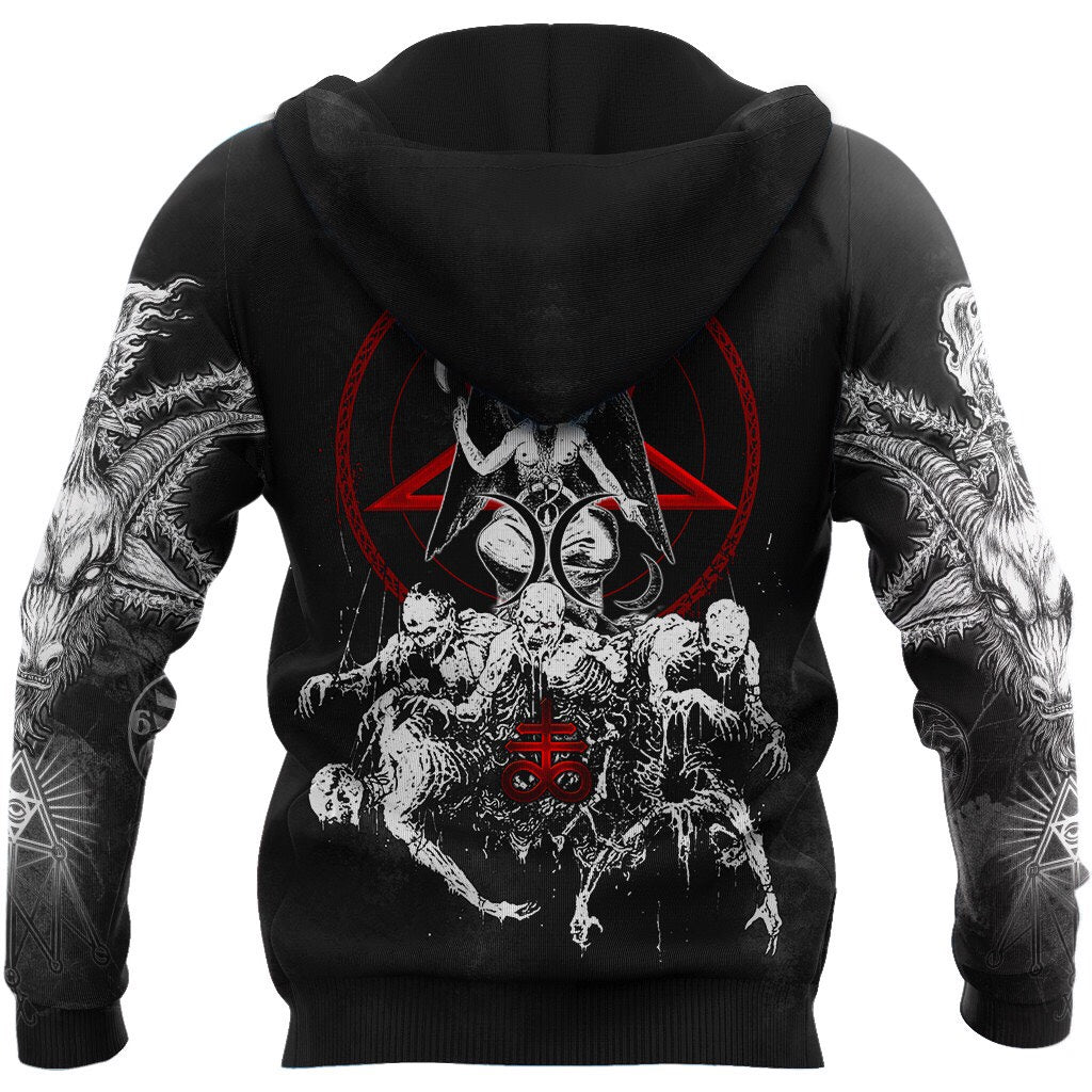 Satanic Hoodie For Men And Women JJW17102004ST
