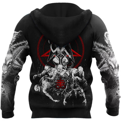Satanic Hoodie For Men And Women JJW17102004ST