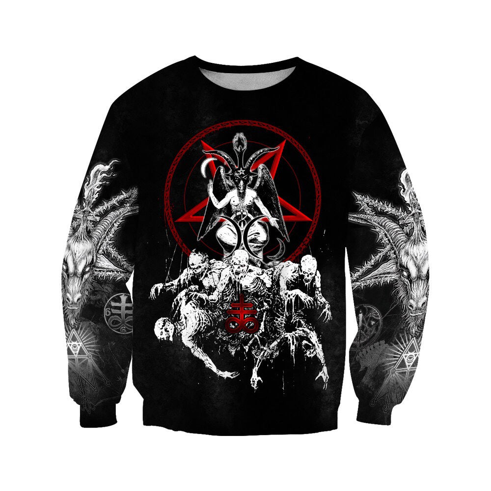 Satanic Hoodie For Men And Women JJW17102004ST