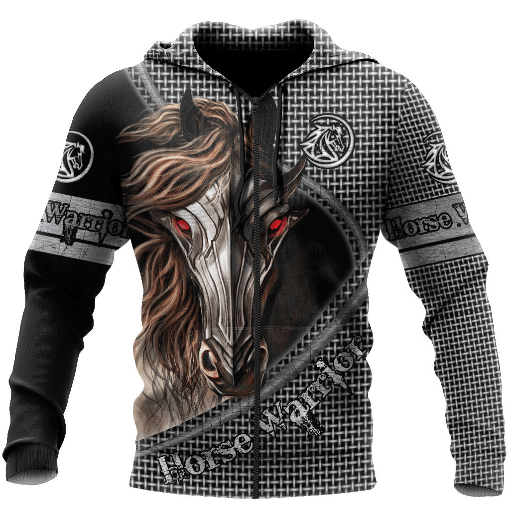 Horse Warrior 3D All Over Printed Hoodie For Men And Women HHT18122002VH