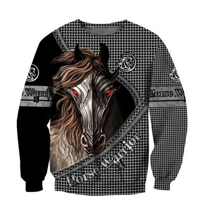 Horse Warrior 3D All Over Printed Hoodie For Men And Women HHT18122002VH