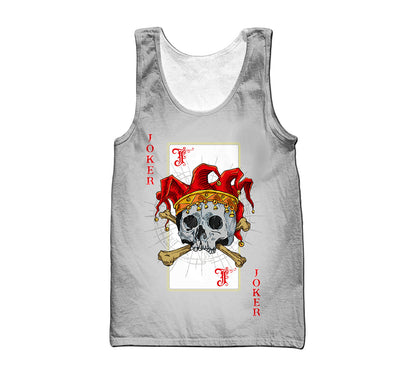 Joker Skull Card Hoodie For Men And Women MH18122002VH