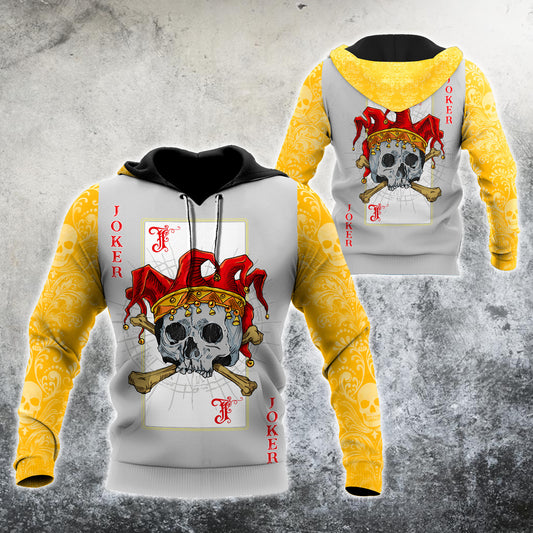 Joker Skull Card Hoodie For Men And Women MH18122002VH