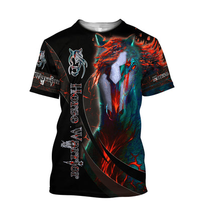 Horse Warrior 3D All Over Printed Shirts For Men And Women HHT19122001