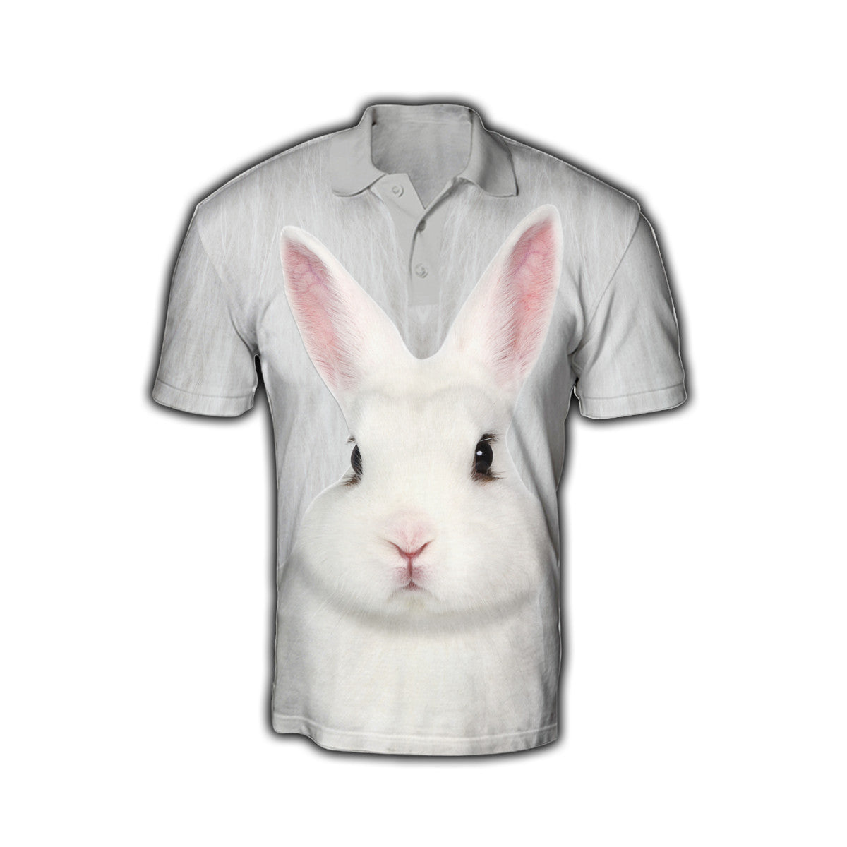 White Cute Rabbit Shirts For Men And Women MH21122003