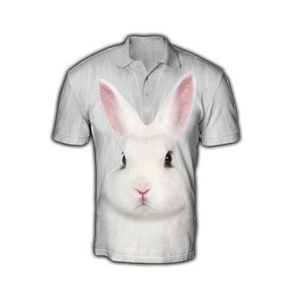 White Cute Rabbit Shirts For Men And Women MH21122003