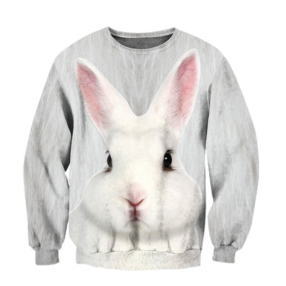White Cute Rabbit Shirts For Men And Women MH21122003