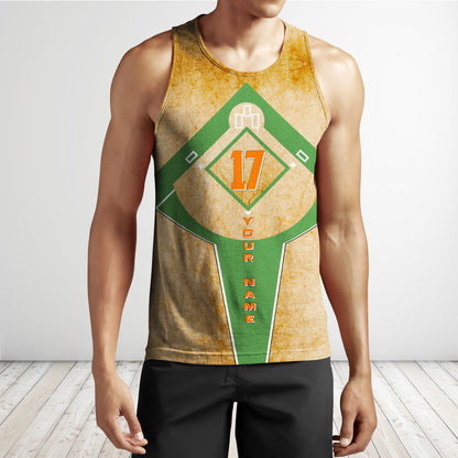 Customize Name & Number Baseball 3D All Over Printed Unisex Shirts MH21122001HH