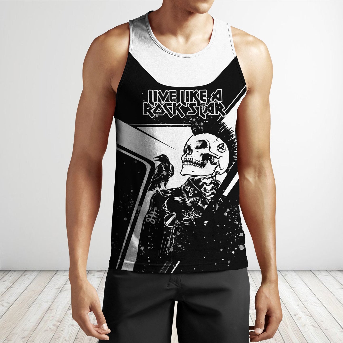 Skull Rock Hoodie For Men And Women MH22122001NDHH