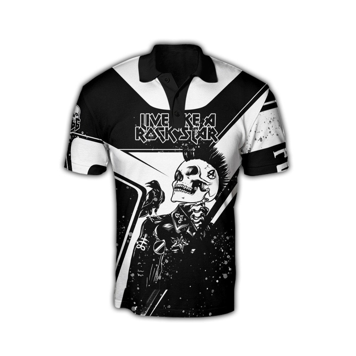 Skull Rock Hoodie For Men And Women MH22122001NDHH