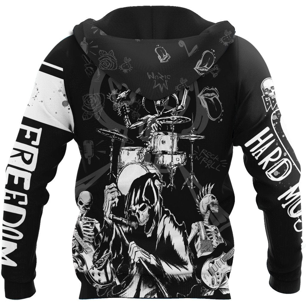 Skull Rock Hoodie For Men And Women MH22122001NDHH