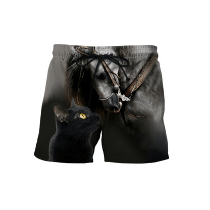 Horse And Cat Lovers 3D All Over Printed Shirts For Men And Women HHT23122005