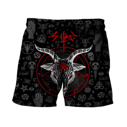 Shape Of Satanic Skull Hoodie For Men And Women TR2512204