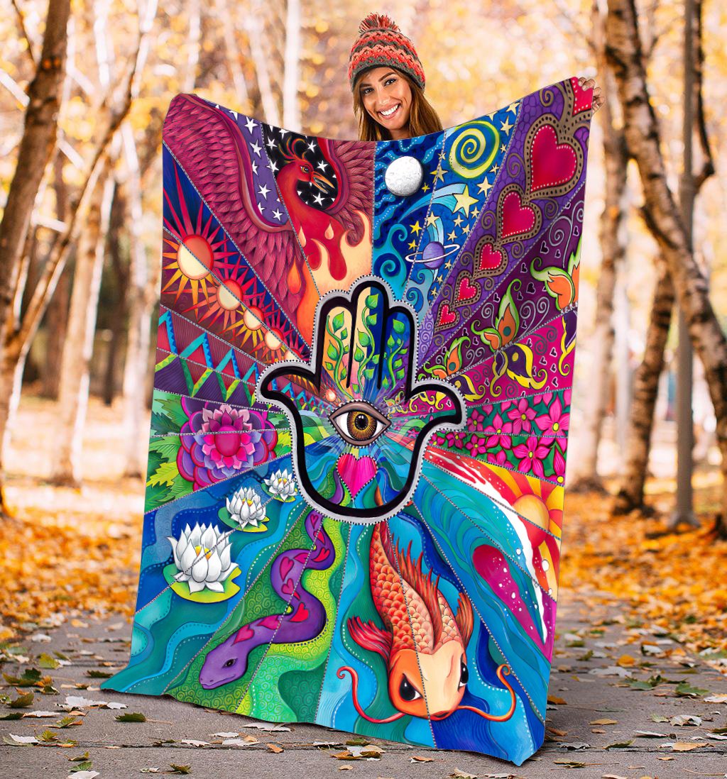 Hamsa Soft and Warm Blanket