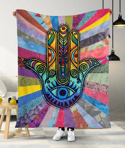 Hamsa Soft and Warm Blanket