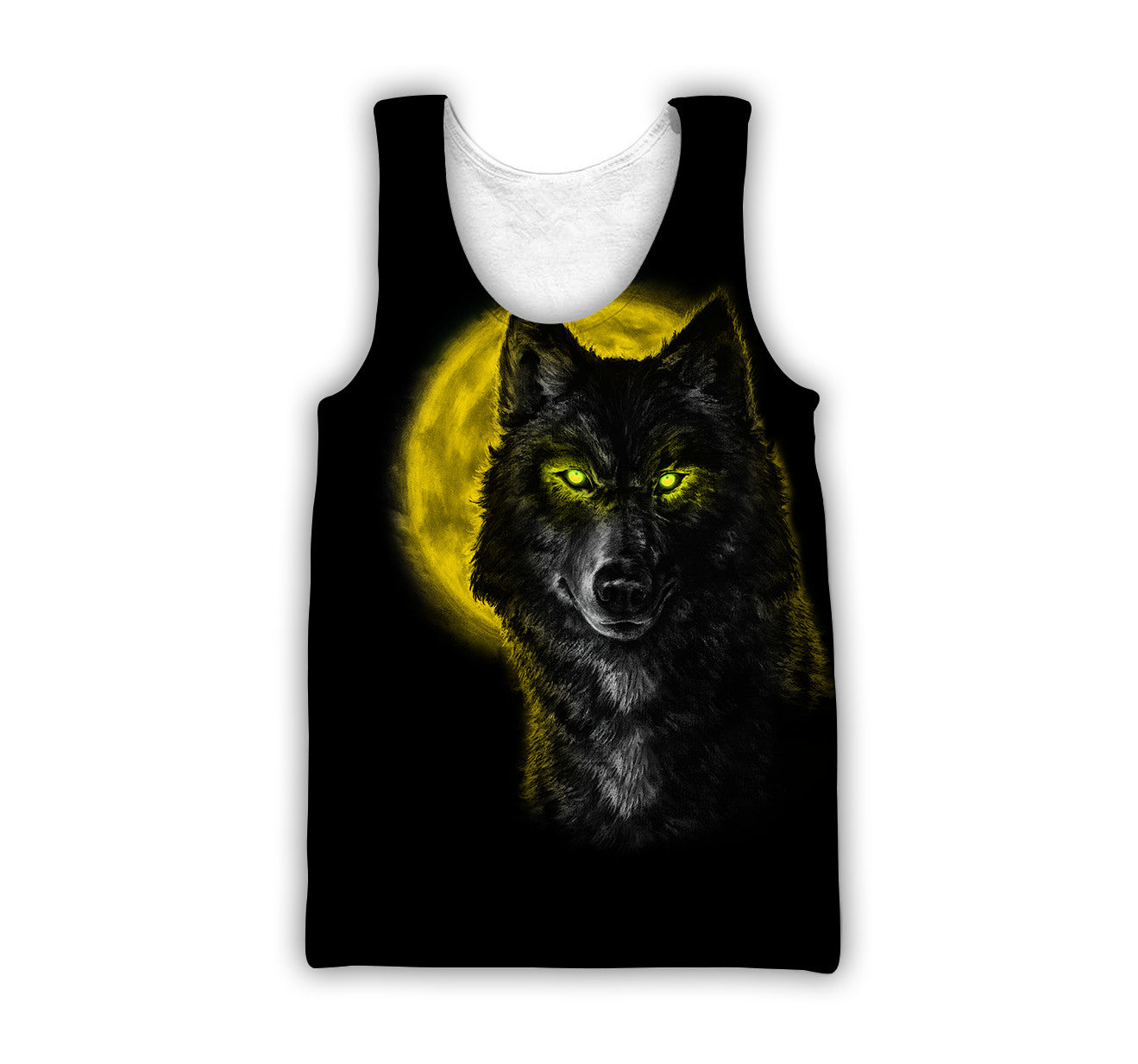Yellow Wolf 3D All Over Printed Unisex Shirts