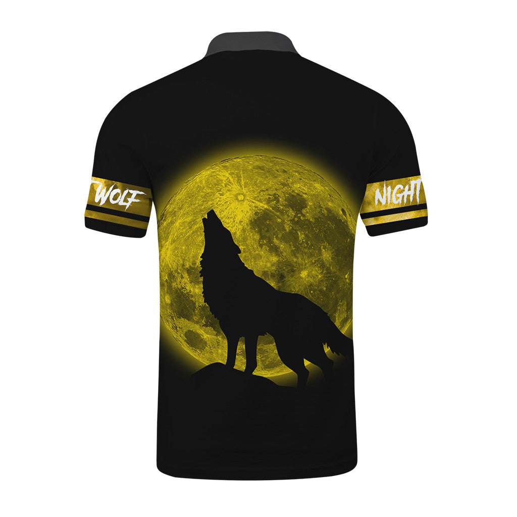 Yellow Wolf 3D All Over Printed Unisex Shirts