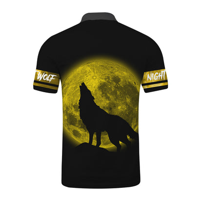 Yellow Wolf 3D All Over Printed Unisex Shirts