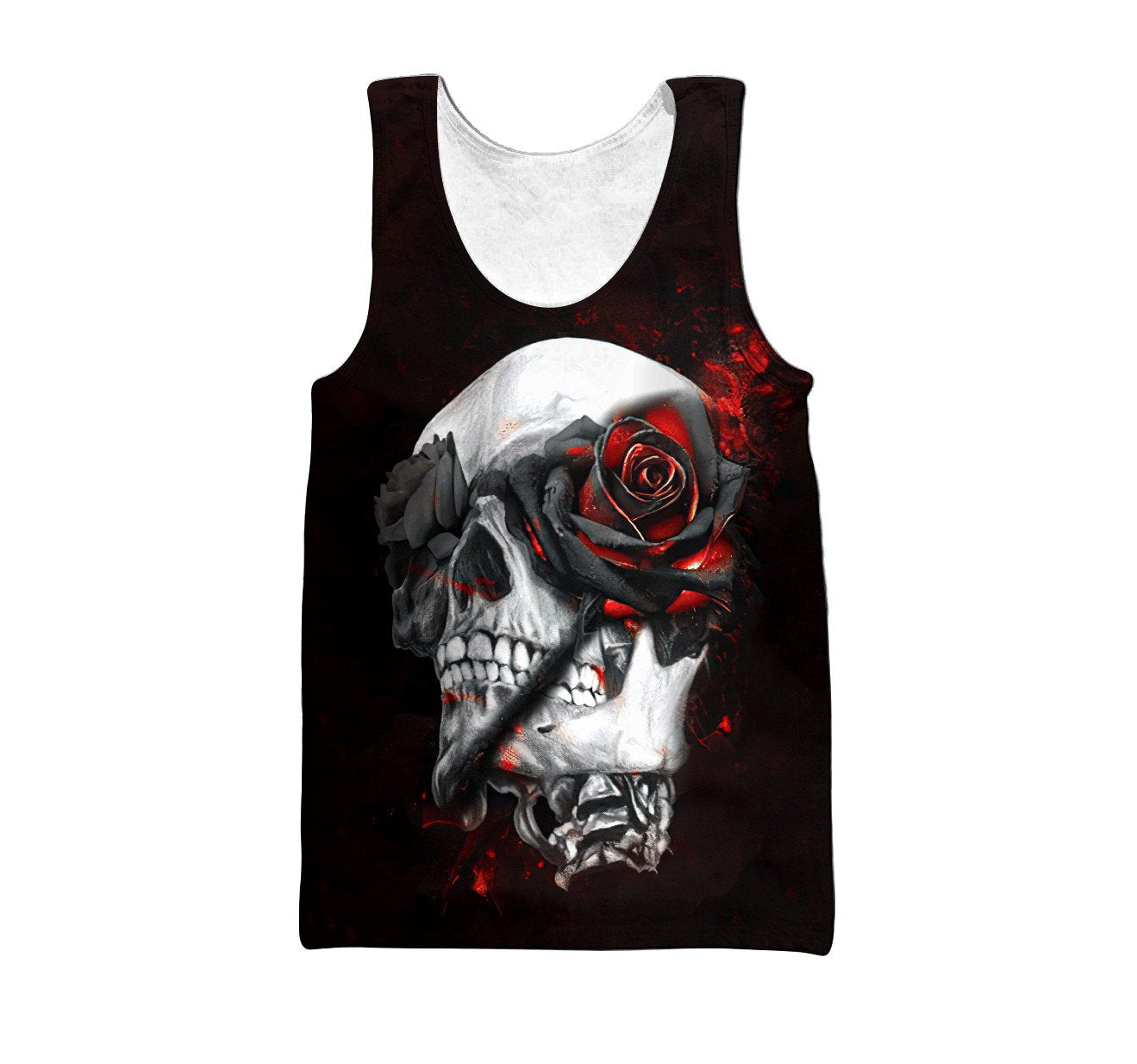 Skull & Rose Hoodie For Men And Women VP26122005
