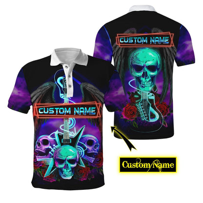 Customize Name Skull Rock Hoodie For Men And Women VP28122001HHND