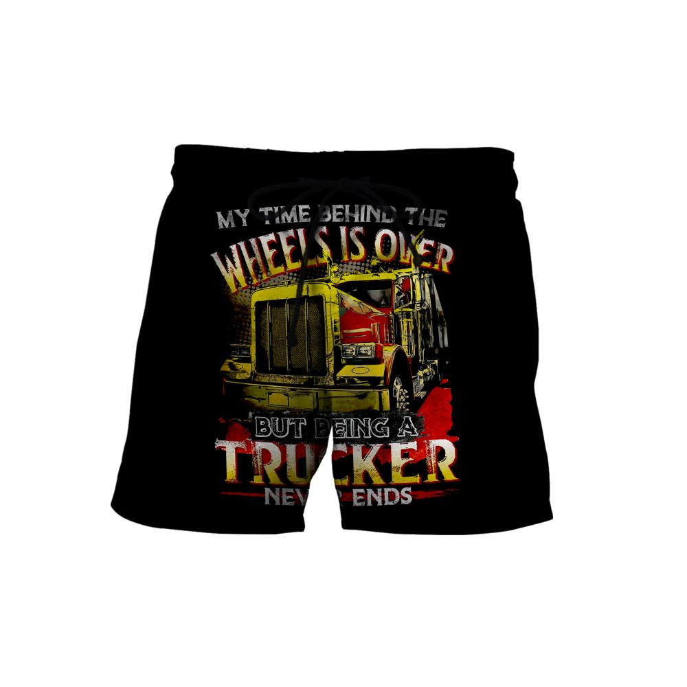 Trucker 3D All Over Printed Shirts For Men and Women