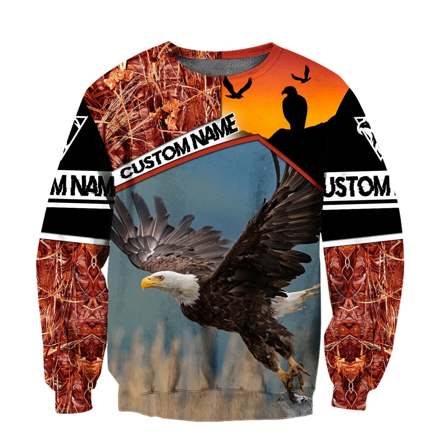 Eagle 3D All Over Printed Shirts For Men and Women