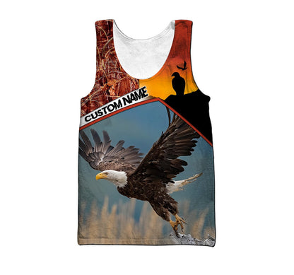 Eagle 3D All Over Printed Shirts For Men and Women