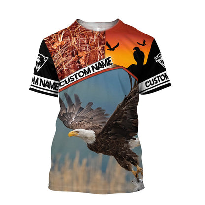 Eagle 3D All Over Printed Shirts For Men and Women