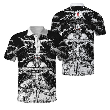 Skull Satanic And Cross Hoodie For Men And Women VP30122001