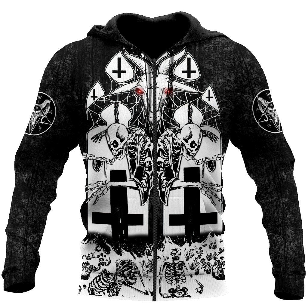 Skull On The Door Hoodie For Men And Women SN30122001HH