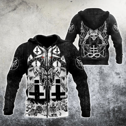 Skull On The Door Hoodie For Men And Women SN30122001HH