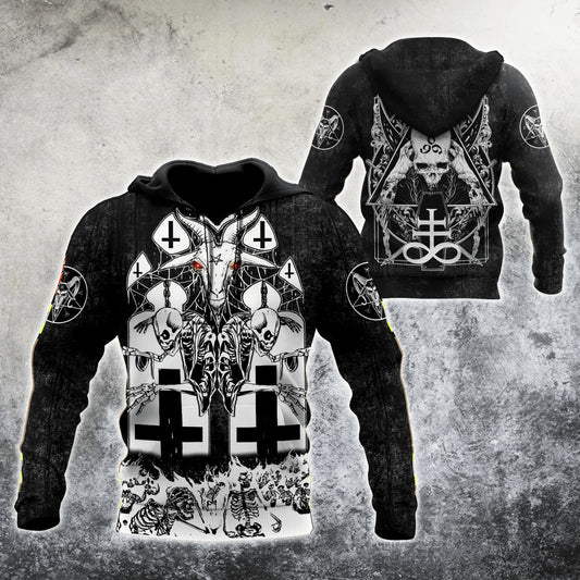 Skull On The Door Hoodie For Men And Women SN30122001HH