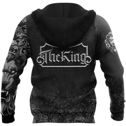 King Lion Tattoo 3D Over Printed Unisex Shirts