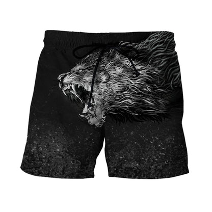 King Lion Tattoo 3D Over Printed Unisex Shirts