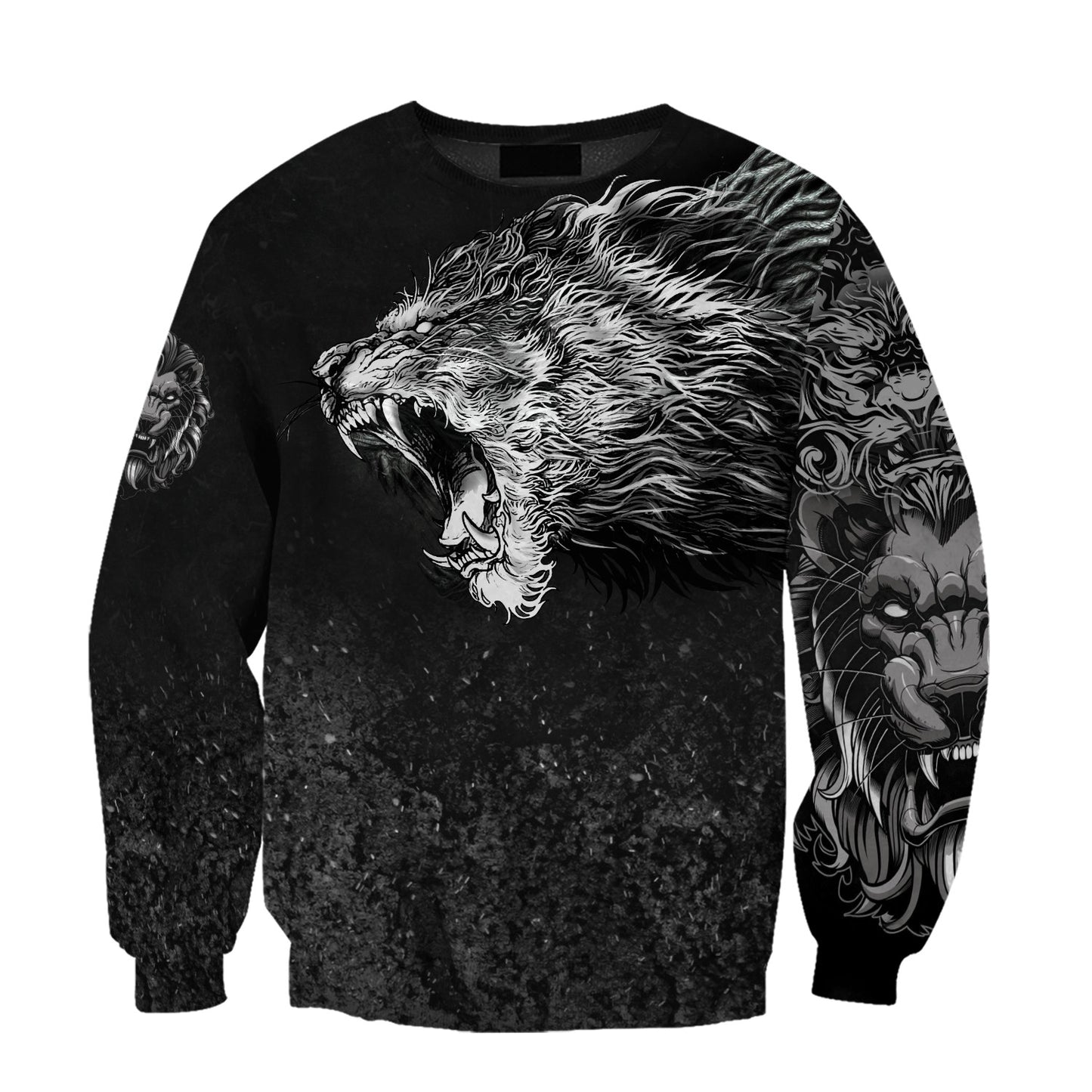 King Lion Tattoo 3D Over Printed Unisex Shirts