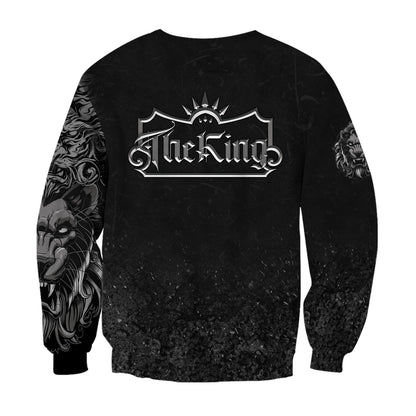 King Lion Tattoo 3D Over Printed Unisex Shirts