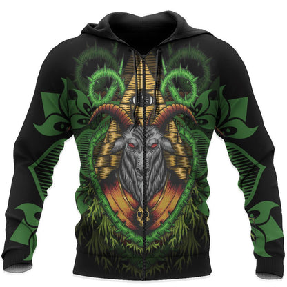 God Of Skull Satanic Hoodie For Men And Women VP31122001