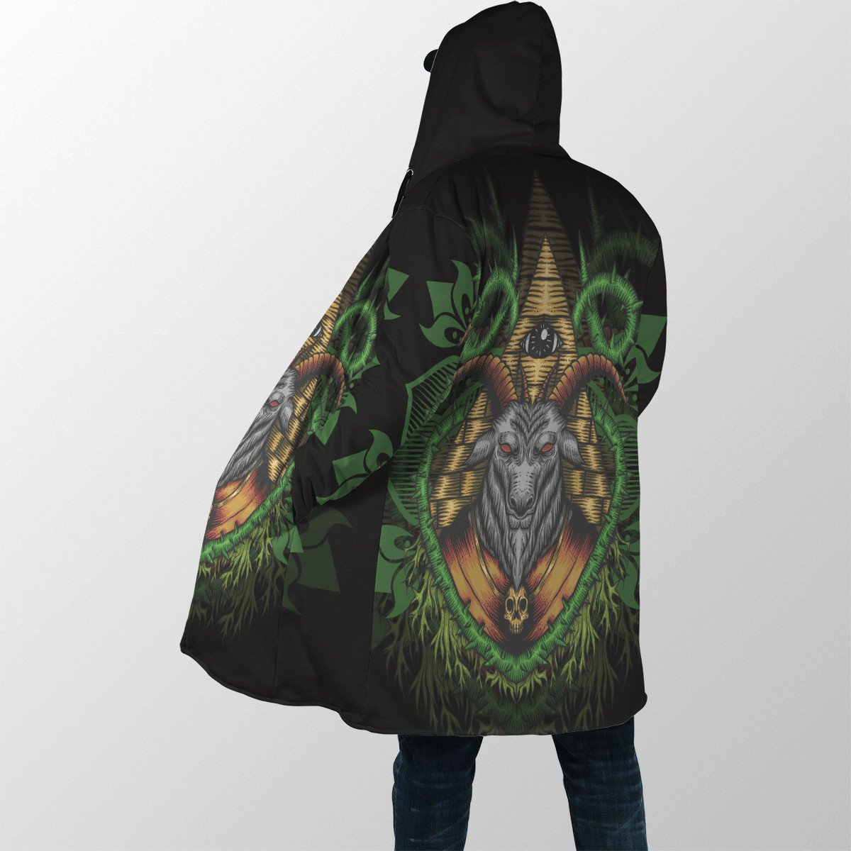 Skull Satanic Cloak For Men And Women VP31122001