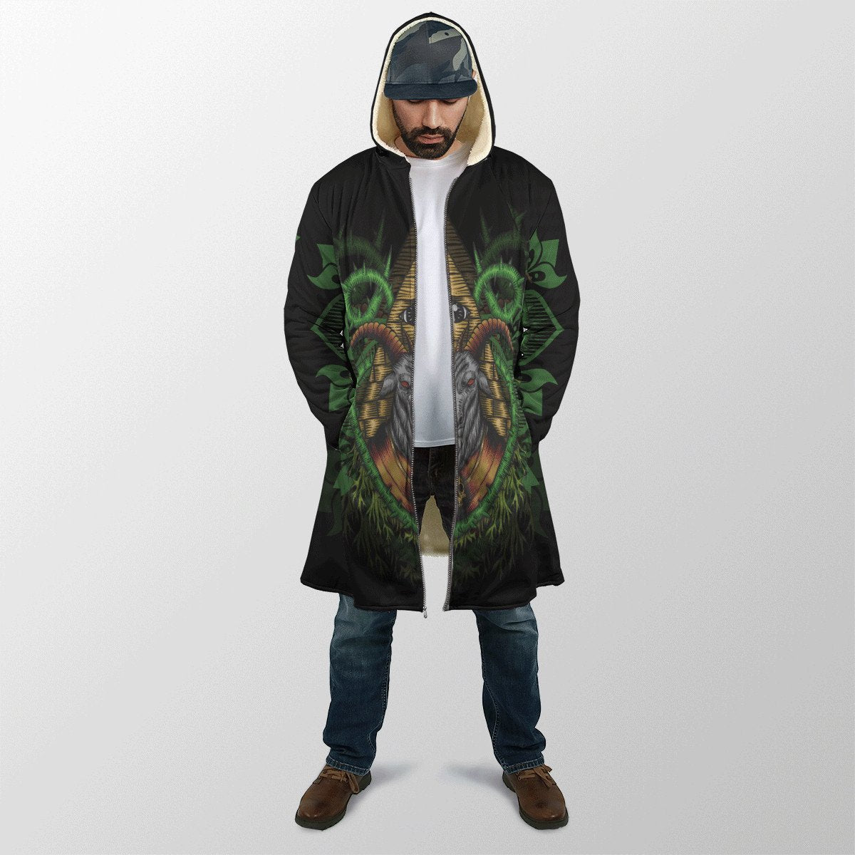 Skull Satanic Cloak For Men And Women VP31122001