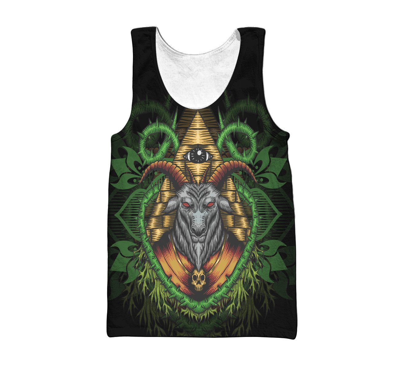 God Of Skull Satanic Hoodie For Men And Women VP31122001