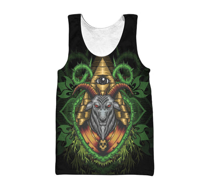God Of Skull Satanic Hoodie For Men And Women VP31122001
