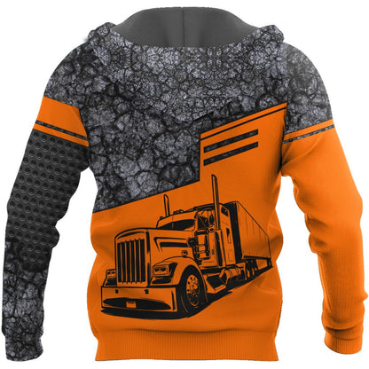 Personalized Name Trucker 3D All Over Printed Shirts For Men and Women