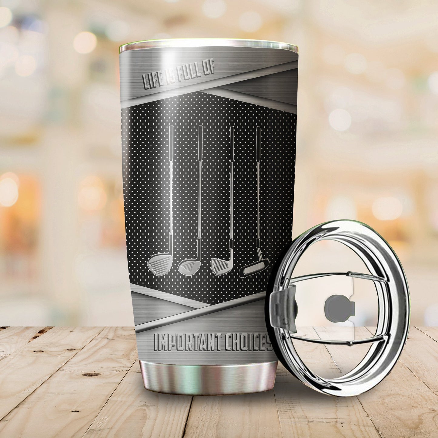 Customize Name Golf Steel Tumbler PD04012101